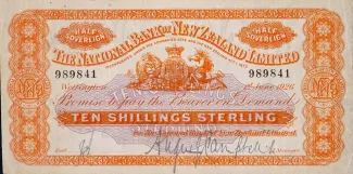 New Zealand 10 Shillings, 1933 image