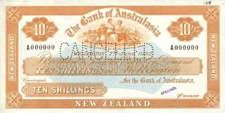 New Zealand 10 Shillings, 1932 obverse