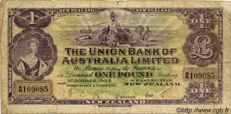 New Zealand 1 Pound - Victoria, 1923 image