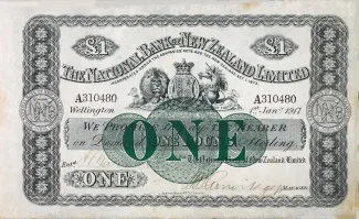New Zealand 1 Pound, 1923 image