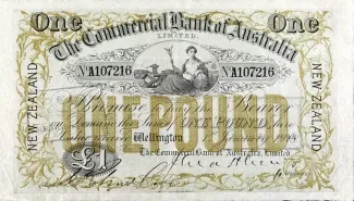 New Zealand 1 Pound, 1919 image