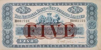New Zealand 5 Pounds, 1930 image