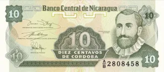 Nicaragua 10 Centavos, 1991 image