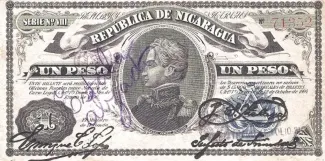 Nicaragua 1 Peso, 1894 image