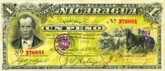 Nicaragua 1 Peso, 1900 image