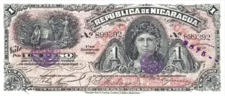 Nicaragua 1 Peso, 1906 image