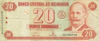 Nicaragua 20 Córdobas, 2006 image