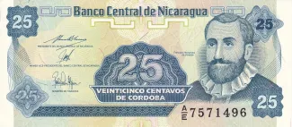 Nicaragua 25 Centavos, 1991 image