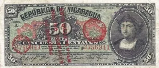 Nicaragua 4 Centavos, 1912 image