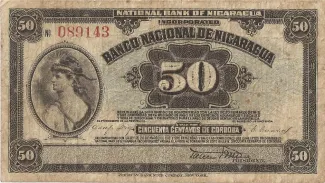 Nicaragua 50 Centavos, 1918 image