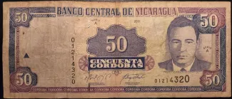 Nicaragua 50 Córdobas, 2001 image