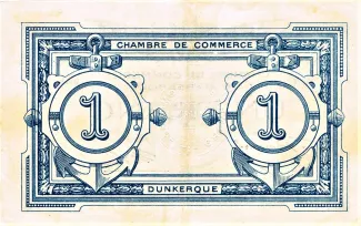 Nord, Department of 1 Franc, reverse