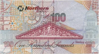 Northern Ireland 100 Pounds, 2005 reverse