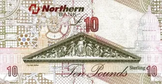 Northern Ireland 10 Pounds, 2004 reverse