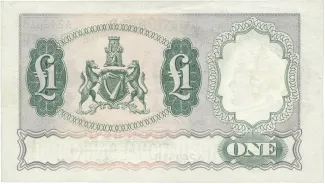 Northern Ireland 1 Pound, 1937-1939 reverse