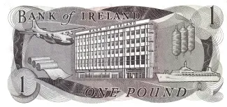 Northern Ireland 1 Pound, 1967 reverse