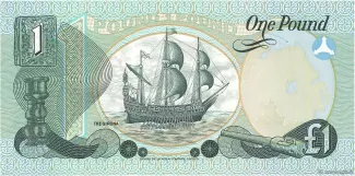 Northern Ireland 1 Pound, 1982-1984 reverse