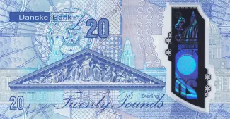 Northern Ireland 20 Pounds, 2019-2022 reverse