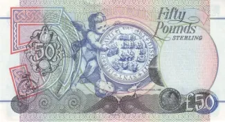 Northern Ireland 50 Pounds, 1998-2009 reverse