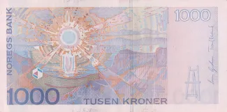 Norway 1.000 Kroner, 2001-2004 reverse