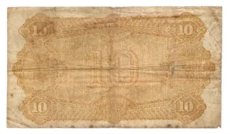 Norway 10 Kroner - Oscar II, 1877-1899 reverse