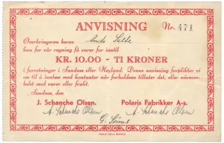 Norway 10 Kroner,  P-177 obverse