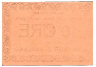 Norway 10 Øre,  reverse