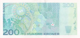Norway 200 Kroner, 2002-2014 reverse