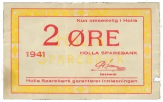 Norway 2 Øre, 1941 obverse