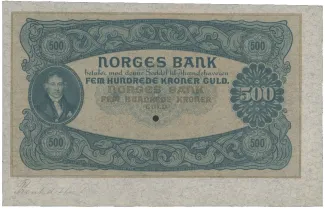 Norway 500 Kroner, 1900-1901 obverse