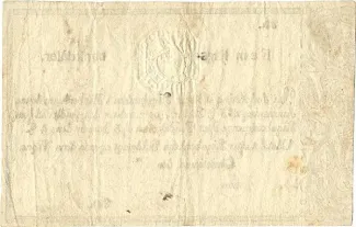 Norway 5 Rigsbankdaler, 1813-1814 reverse