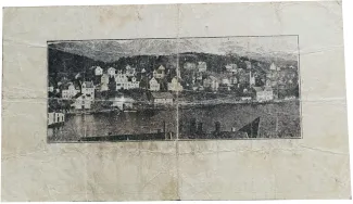 Norwegian notgeld 2 Kroner, 1940 reverse