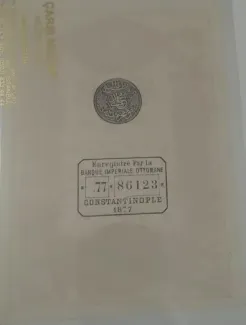 Ottoman Empire 20 Kuruş, 1293-1295 (1876-1877) reverse
