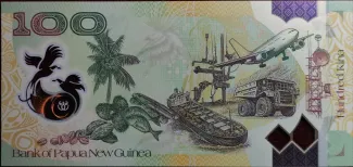 Papua New Guinea 100 Kina, 2018 reverse
