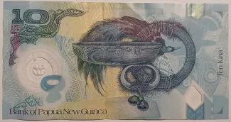 Papua New Guinea 10 Kina, 2015 P-48 reverse
