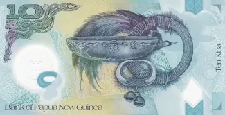 Papua New Guinea 10 Kina, 2020 reverse