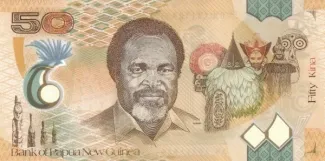 Papua New Guinea 50 Kina, 2010 P-42 reverse