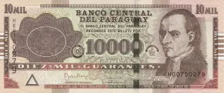 Paraguay 10.000 Guaranies, 2022 image