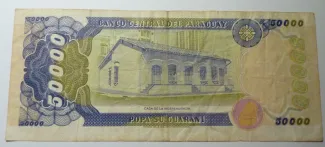 Paraguay 50.000 Guaranies, 1997 reverse