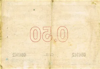 Pas-de-Calais, Department of 50 Centimes, 1914 reverse