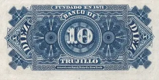 Peru 10 Centavos, 1876 reverse