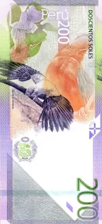 Peru 200 Soles, 2021 reverse