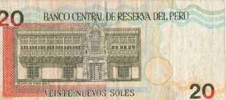Peru 20 Nuevos Soles, 2000 reverse