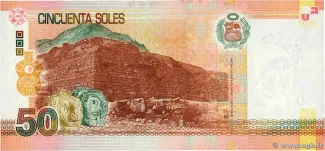 Peru 50 Soles, 2018 reverse