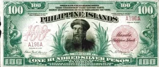 Philippine notgeld 100 Pesos, 1916 obverse