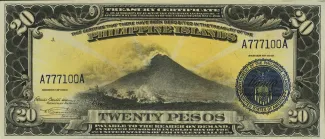 Philippine notgeld 20 Pesos, 1918 obverse