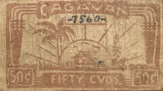 Philippine notgeld 50 Centavos, 1942 reverse