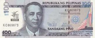 Philippines 100 Piso, 2013 P-220 obverse