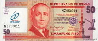 Philippines 50 Piso, 2009 P-201 obverse