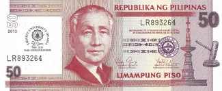 Philippines 50 Piso, 2013 P-216 obverse